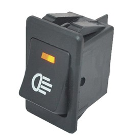 E Support™ Car Yellow LED Fog Light Toggle Rocker Switch 4Pin