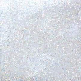 Pika-Ace #420 Powder for Nails, Glitter Color Rainbow, M, White, 0.03 oz (0.7 g)