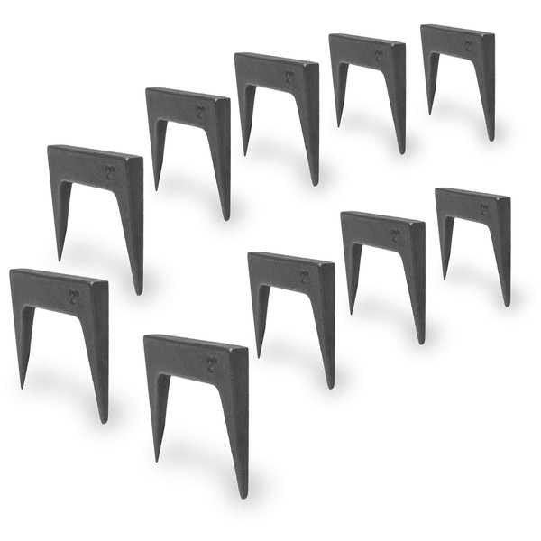 2 inch Wide Pinch Dogs Made from Solid Steel and