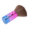 Neck Duster Brush Soft Nylon Bristles Electroplate Ergonomic Barber Hair