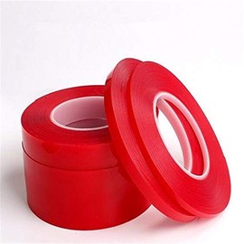 CANOPUS Double Sided Mounting Tape, Very Strong & Heavy Duty, Permanent Clear 4910, 1in x 15ft, for Carpet Fixing, DIY Crafts, LED Lights, Car Glass, Home & Office Walls Decoration, Made in USA