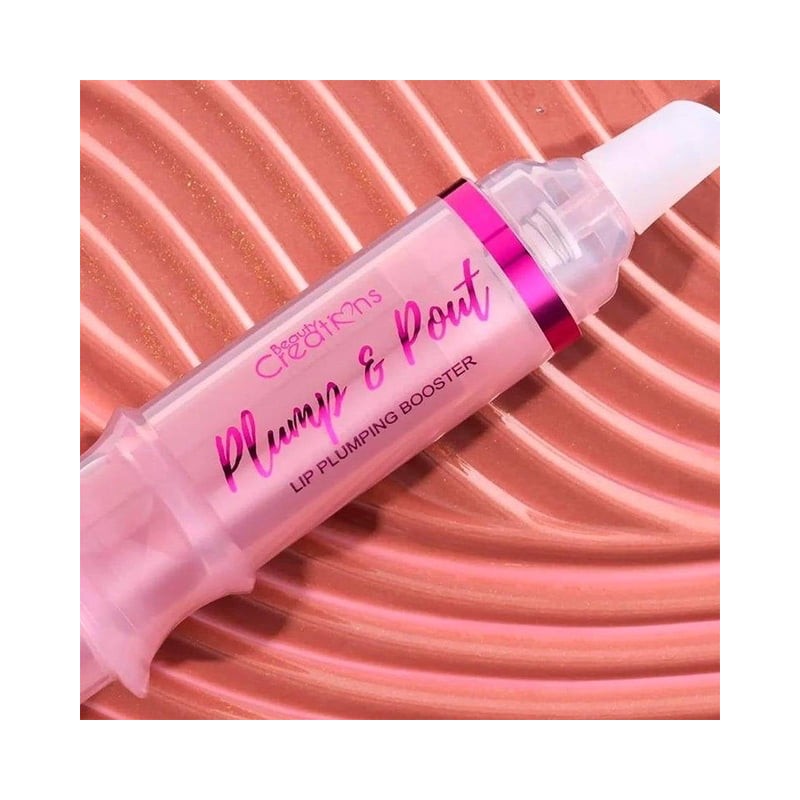 Brillo labial Beauty Creations Plump & pout bang bang hazelnut
