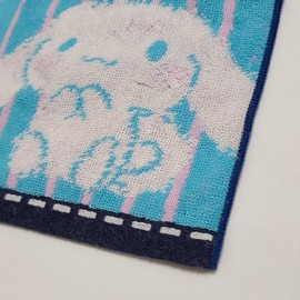 Towel Handkerchief, Women's, Girls, Cute, Character Hand Towel, Mini Towel, 9.8 inches (25 cm), Petite Towel, Antibacterial, Water Absorbent, Cotton Towel, Nursery School, Kindergarten, Elementary