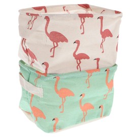 BUGUUYO 3sets Cute Baskets for Organizing Mini Basket Cotton Toy Storage Home Organizing 2pcs*3