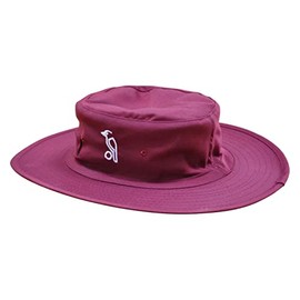 Kookaburra Kids Cricket Sun Hat - Maroon, Small -21 inches