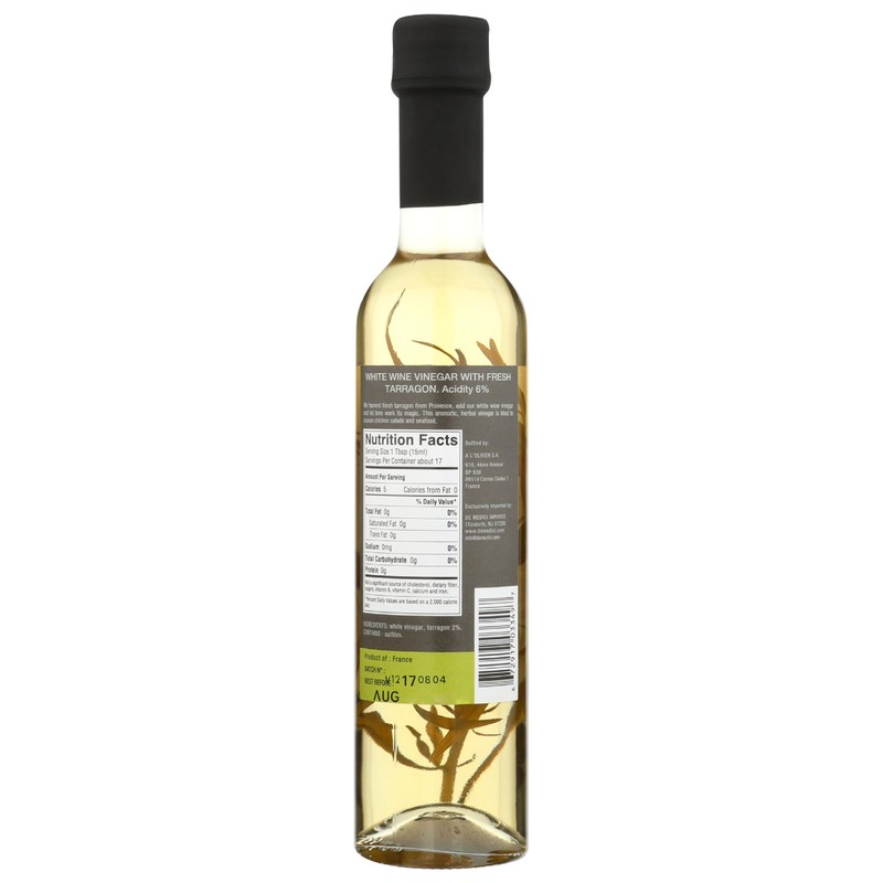 A L OLIVIER White Wine Tarragon Vinegar, 8.4 FZ