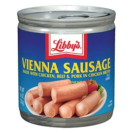Libby's Vienna Sausage 4.6 Oz, 12 Cans.