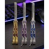 Metal Folding Comb, 3D Raised Dragon Design, 3 Pack(1074)