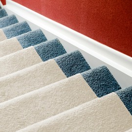 LAMINET Non-Slip Carpet & Floor Protector - Beige - 15'L x 30" W - Carpeted Protection for Wood Flooring, Stairs,Carpet, hallways,entryways, for pet Owners, Bathroom, Bedroom Washable Low-Pile Runner