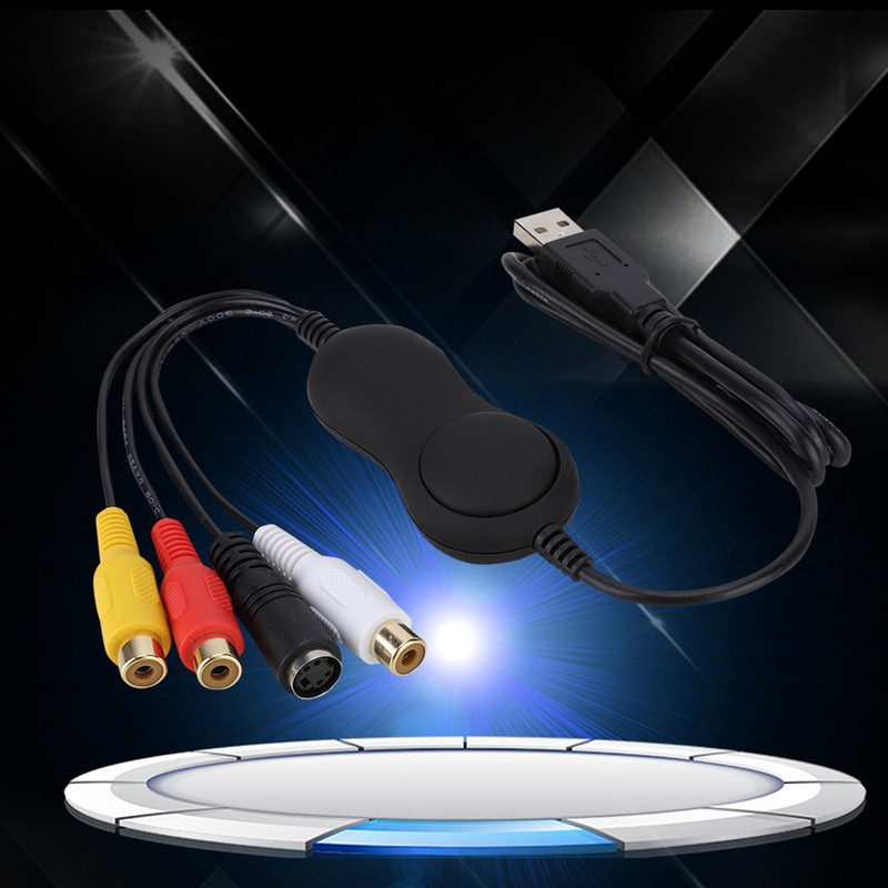 USB2.0 UVC Video Capture Card Analog Video Grabber HD Recorder