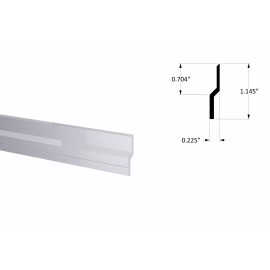 carina 72" French cleat hanger for heavy installation .Made in USA