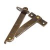 4 Pcs Bronze Lid Folding Support Hinges Brass Lift Up