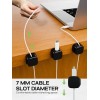 Organizador De Cables Con Clips Magnéticos Para Escritorio Y