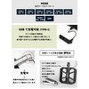GORIX Bicycle Pedal, LED Light, Flat Pedal, 3 Bearings, Aluminum