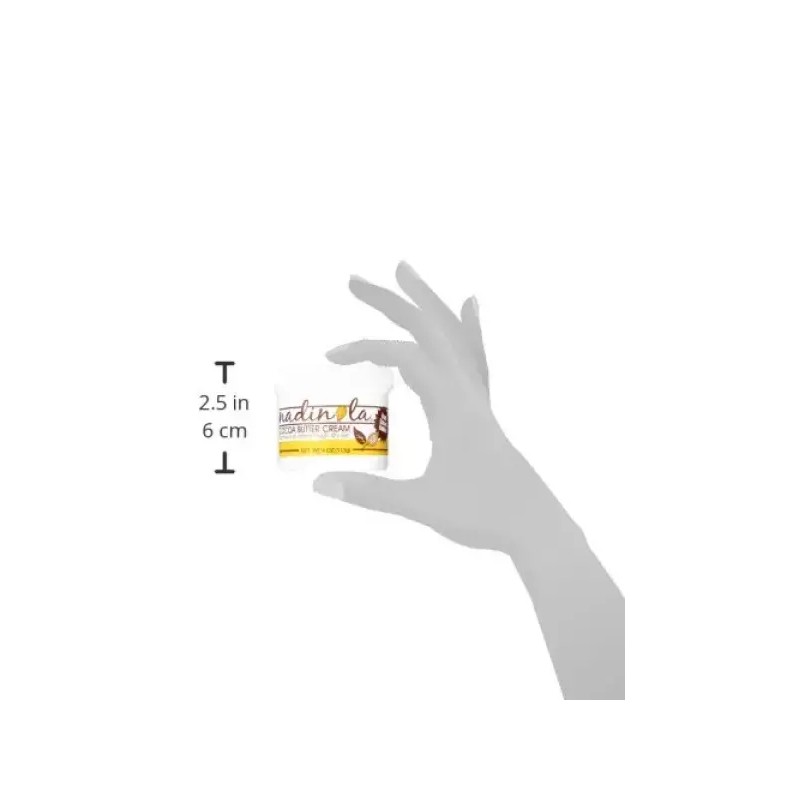 Nadina 나디놀라 코코아 버터 크림 4온스 Nadolla Cocoa Butter Cream