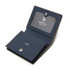 Hazzys (대구신세계)블랙 가죽 퍼피로고 라인배색 2단 카드지갑 HJHO5E457BK (Daegu Shinsegae)