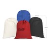 IMFAA Large(40x50) Drawstring Laundry Sack, Stocking, Storage, Muslin 100% Cotton