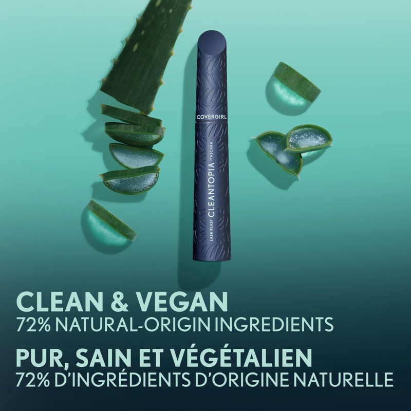 COVERGIRL - Lash Blast Cleantopia Mascara, Clean Volumizing Mascara, plant-powered