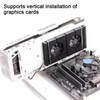 GK6 Dual PWM Fan VRAM Heatsink Adjustable Speed Backplane Memory