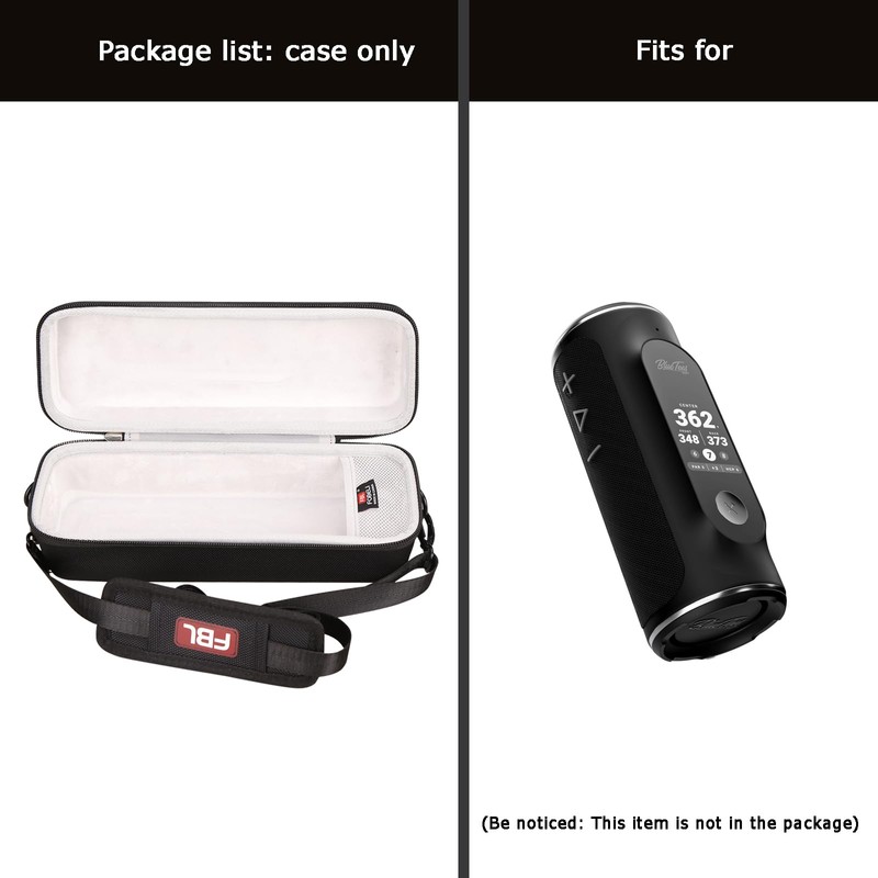FBLFOBELI Hard Travel Case Compatible with Blue Tees Golf Player+