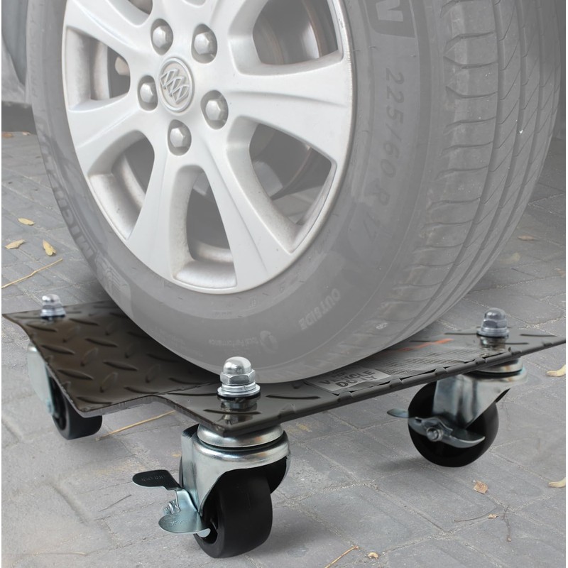MaxWorks 51038 16" x 12" Solid Steel 2 Piece Car