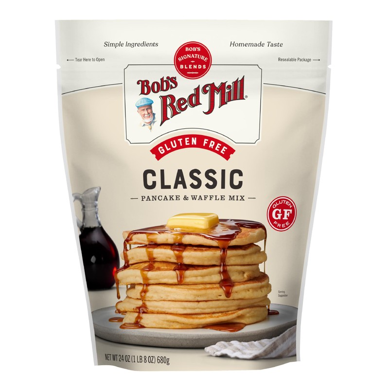 Bob's Red Mill Gluten Free Pancake Mix, 24oz (Pack of