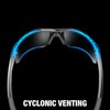 Radians Thraxus™ Safety Eyewear - Gun Metal Frame - Smoke