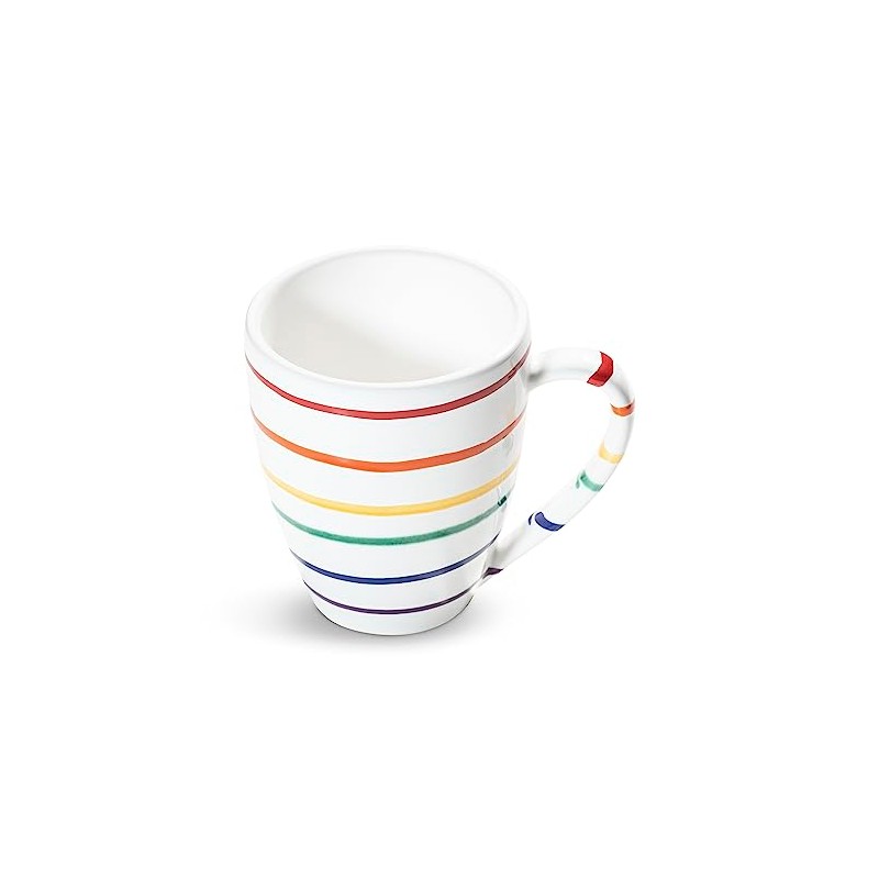 GMUNDNER KERAMIK Breakfast Cup Max Capacity: 0.3 Litres Rainbow Tableware
