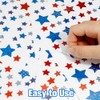 Patriotic Stickers, 900PCS 4th of July Stickers, American Flag Stickers,
