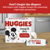 Huggies Simply Clean Unscented Baby Wipes, 9 Flip-Top Packs (576