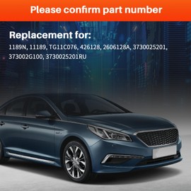 KALANBAY 373002G100 Alternator for 2006-2010 Sonata 2010-2013 Forte 2012-2013 Forte5 2006-2010 Magentis Optima 2007-2012 Rondo 2.0L 2.4L,12V 110Amp