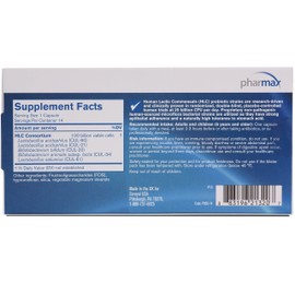 Pharmax HLC Replenish Capsules | Probiotics to Promote Gastrointestinal Health in Adults and Children | 14 Capsules