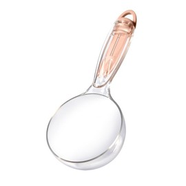 Fenenik Pet Cat Dog Food Scoop, Dog Cup Capacity Cat Food Scooper With Sealing Clip, Puppy and Cat Coffee Bean, Flour Scoop Pink