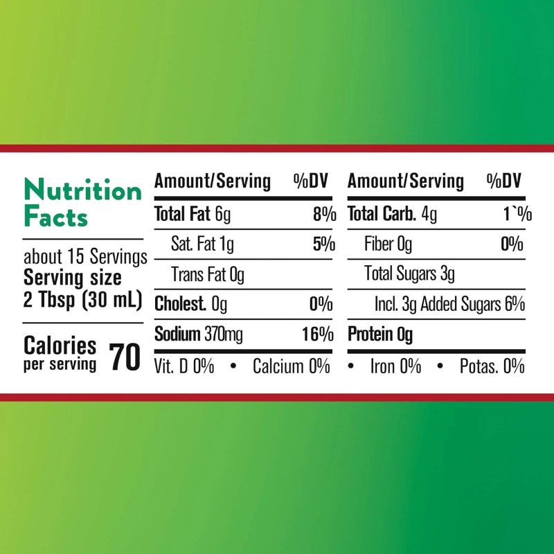 Wish-Bone Zesty Robusto Italian Salad Dressing, 15 FL OZ