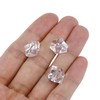 MY MIRONEY 100PCS Fake Crushed Ice Rocks Clear Acrylic Crushed