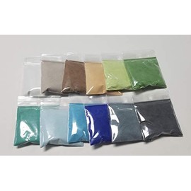 Cool Opaque Enamel Assortment for Metals, 12 Cool Colors