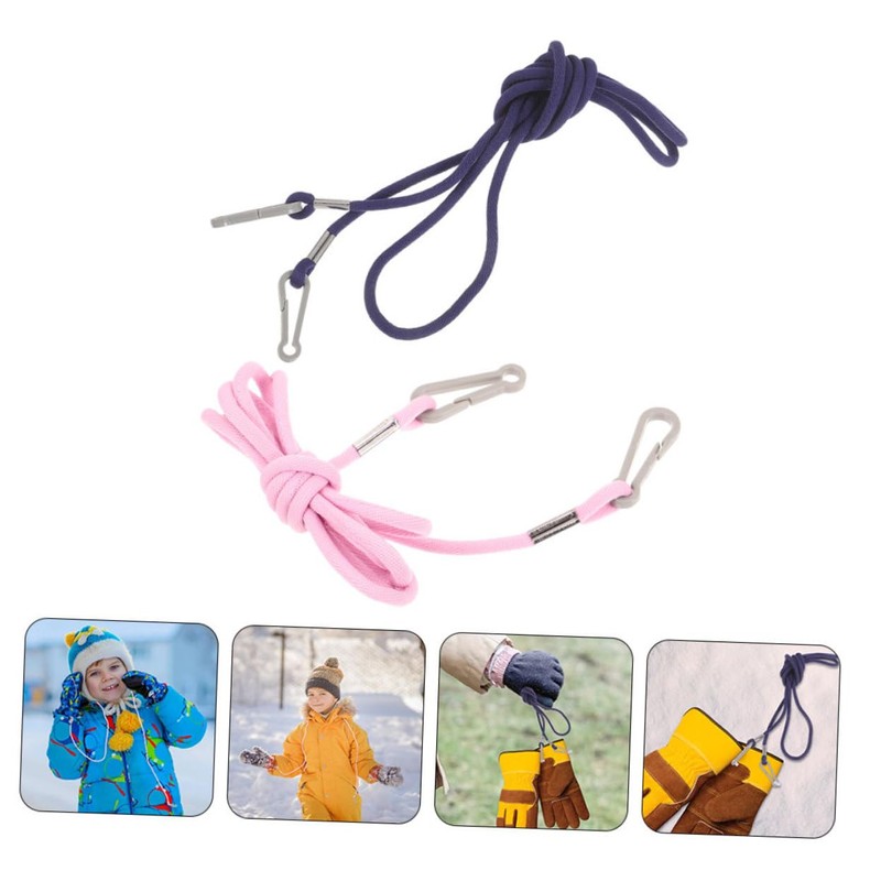 COHEALI Warm Winter Gloves Lost Rope Holders Mitten Clips Kids