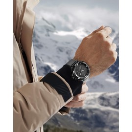 CIVO Men's Watch Digital Military Sports Watch Men's Waterproof LED Digital Watch Stopwatch Alarm Clock, Grey 215-1, Strap.