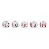 DOMINO'S AZTECA MEXICO Dados De Poker Cubano De Acetato