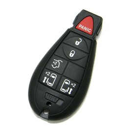 OEM Dodge Grand Caravan 6-Button FOBIK Key Fob Remote (FCC ID: IYZ-C01C, P/N: 68066869, 56046705)