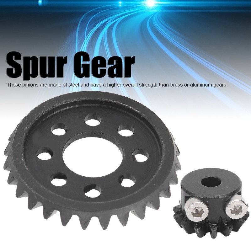 Spur Gear Steel Pinion High Strength 2:1 Ratio Drive Accessories