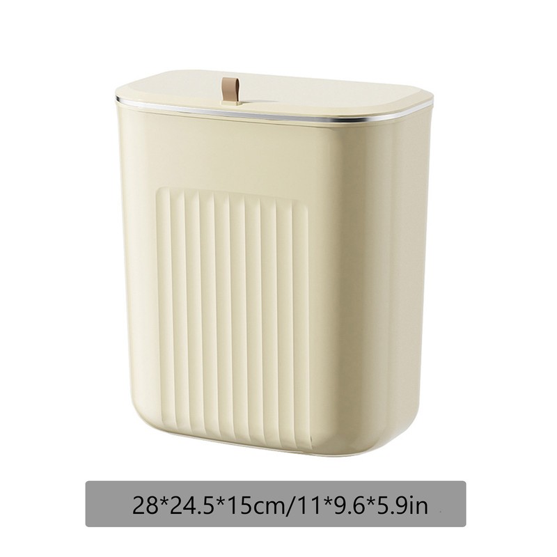 Wall Mounted Waste Bin Space Saving Large Capacity Aesthetic Design