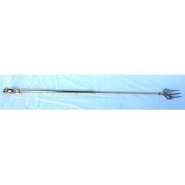 Brass Extending Toasting Fork - extends to 78cm Length