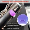 5 Pcs Soft Silicone Clarinet Oboe Thumb Rest Cushion Protector