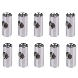 Ahvqevn 10pcs Motor Axle 3.17mm-5mm Switching Shaft Adapter Sleeve for RC Model Car Boat Plane 3650 550 540 Motor