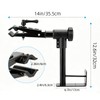 Urban Deco Bike Repair Stand Max 44lbs,Bench Mount Bike Stand,Black