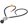 GasSaf 3 Feet Y Splitter Propane Regulator with Hose, 2