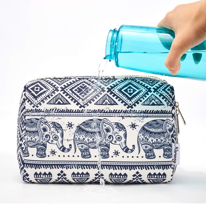 Large Makeup Bag Zipper Pouch Travel Cosmetic Organizer for Women