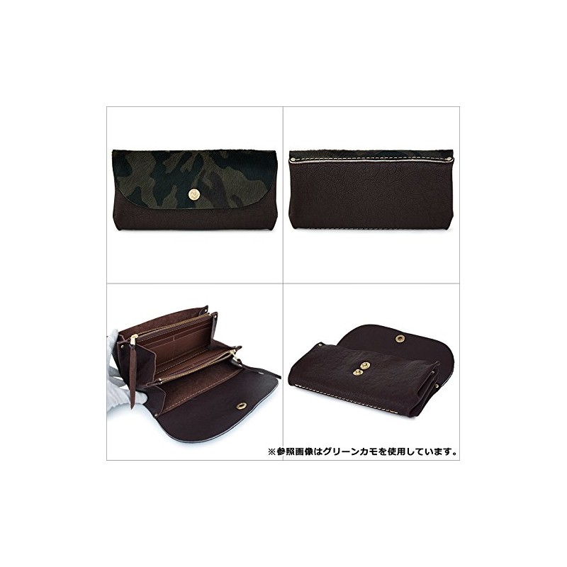 Kisora KIKN-001 Women's Long Wallet, Made in Japan, Genuine Leather,