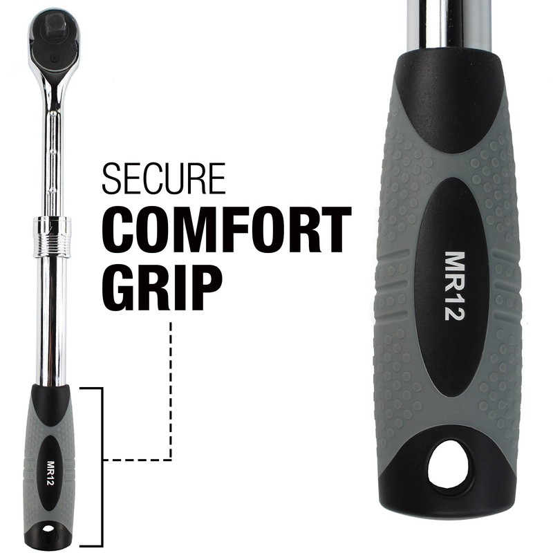 EZRED MR482 Extendable Ratchet Three Piece Set